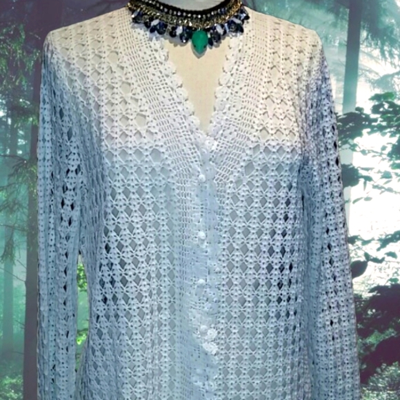 Lauren Ralph Lauren Sweaters - RALPH LAUREN HAND KNIT CARDI SZ LG